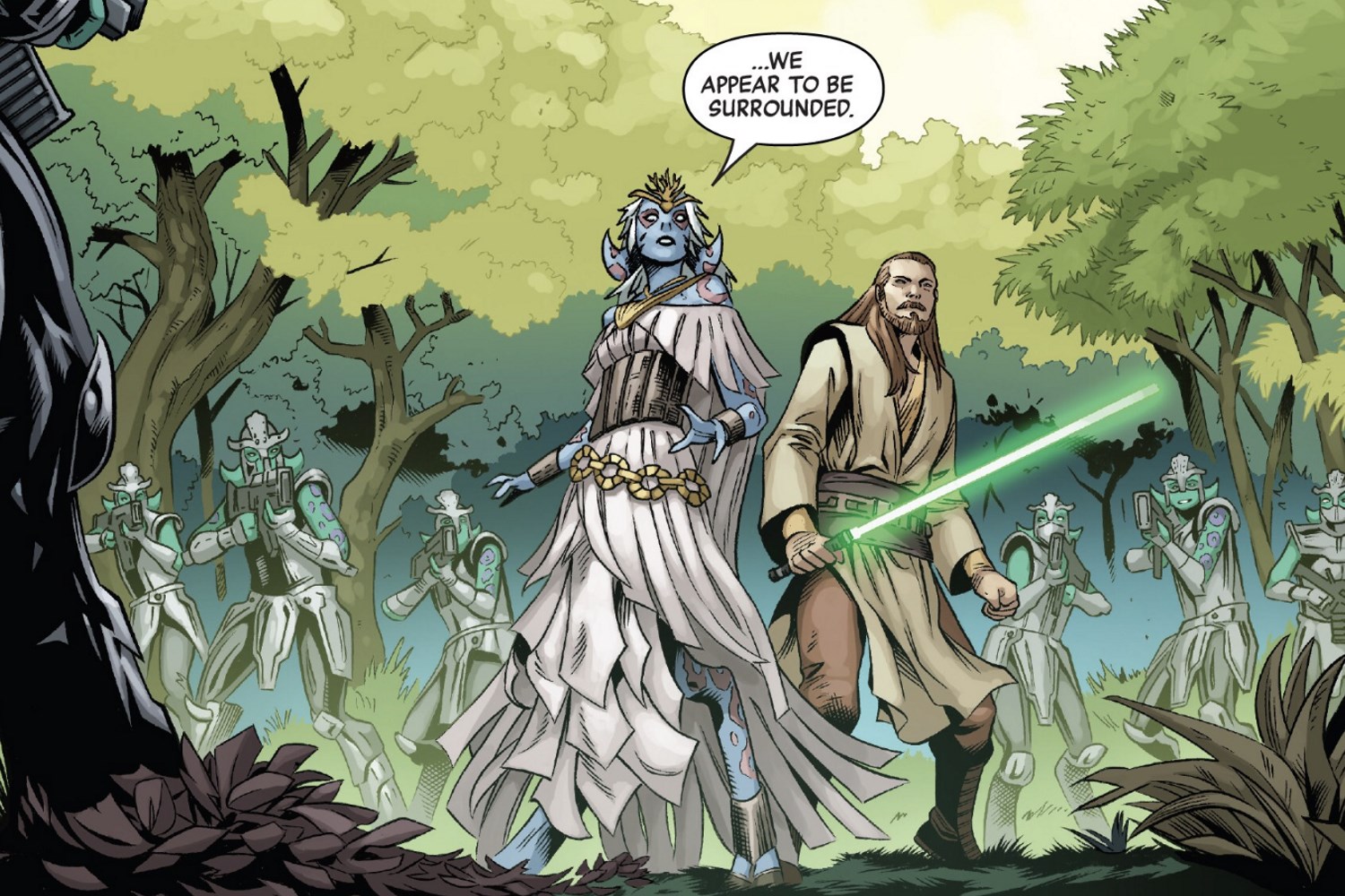 Star Wars: Age of Republic - Qui- Gon Jinn #1 Review (Marvel) - RetroZap!